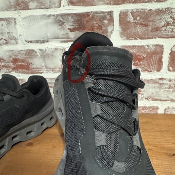 On Running Cloudmonster Black Magnet Womens 8.5 Sneaker All Solid Black - Picture 16 of 16